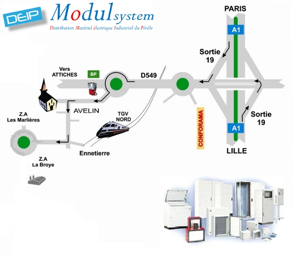 Plan d'acces